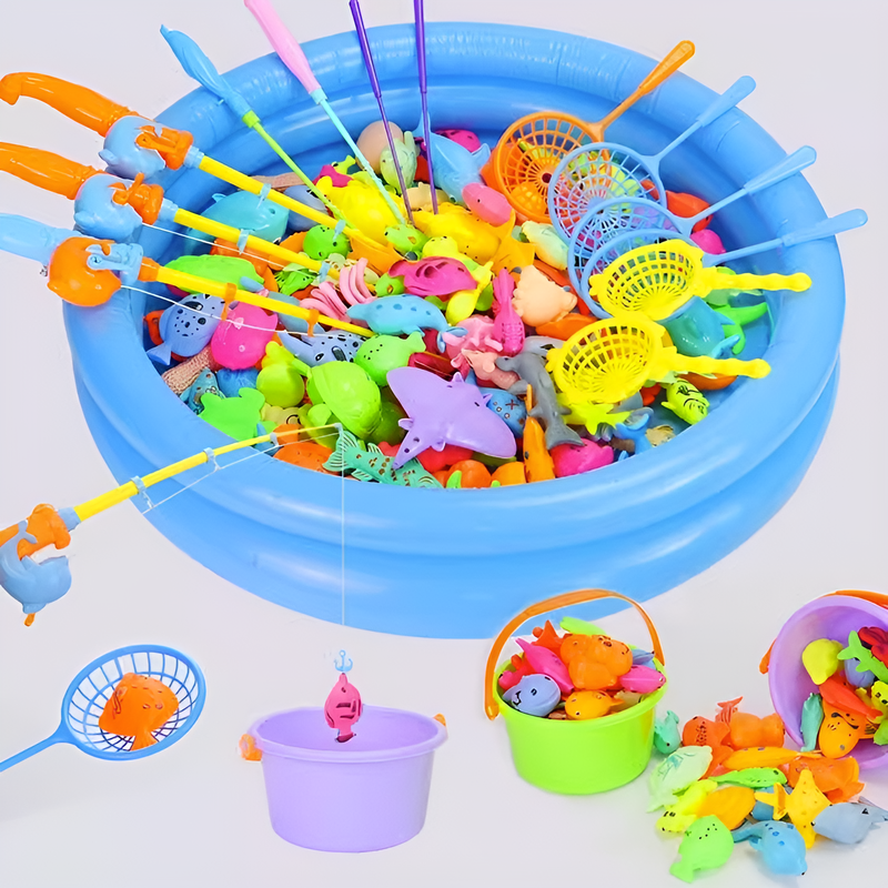 บ่อตกปลาเป่าลมสำหรับเด็ก