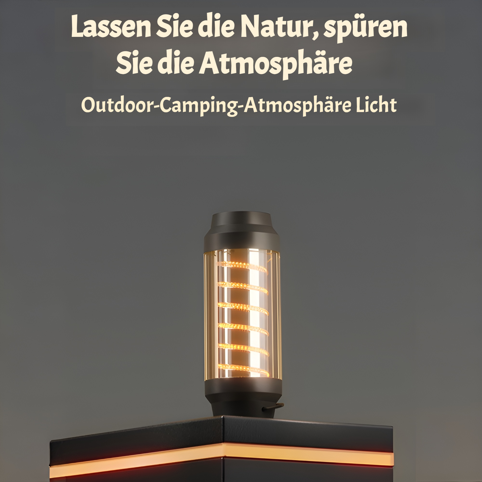 Wasserdichte Camping-Pumpenlampe