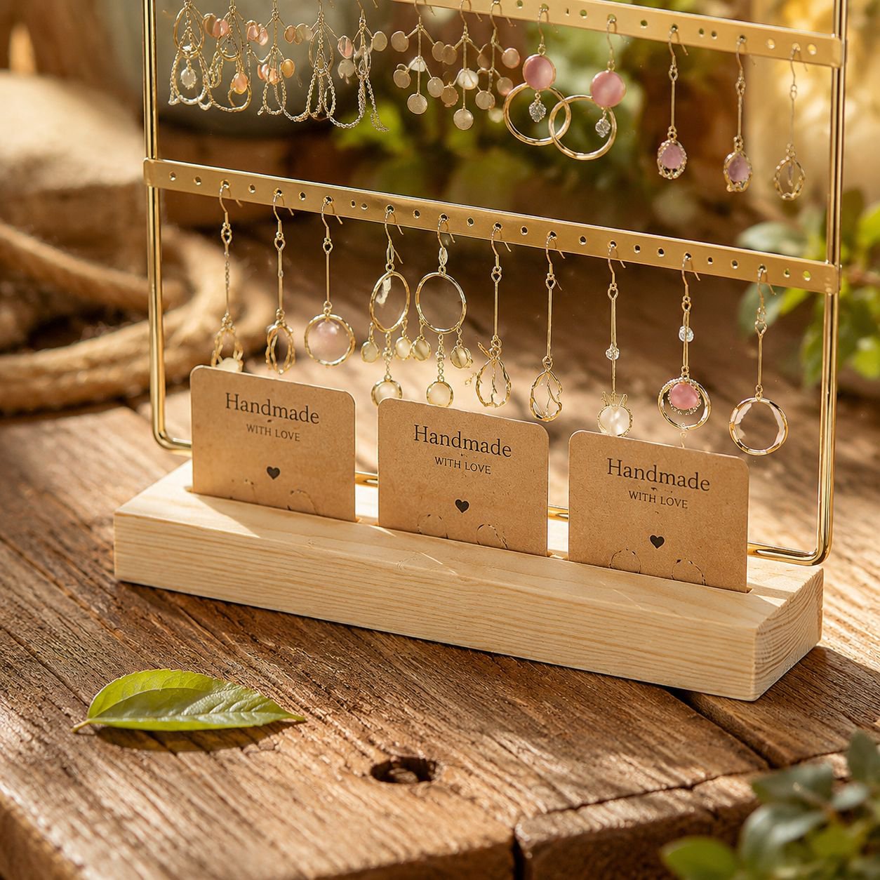Home Earring Organizer Hanging Display Stand