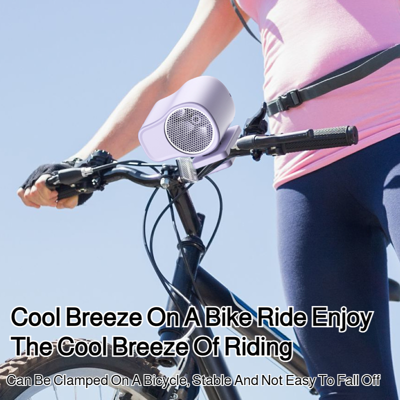 high speed wind speed electric fan Fan Mini Outdoor icy body Charging Hanging Fan Cooling Silent Por