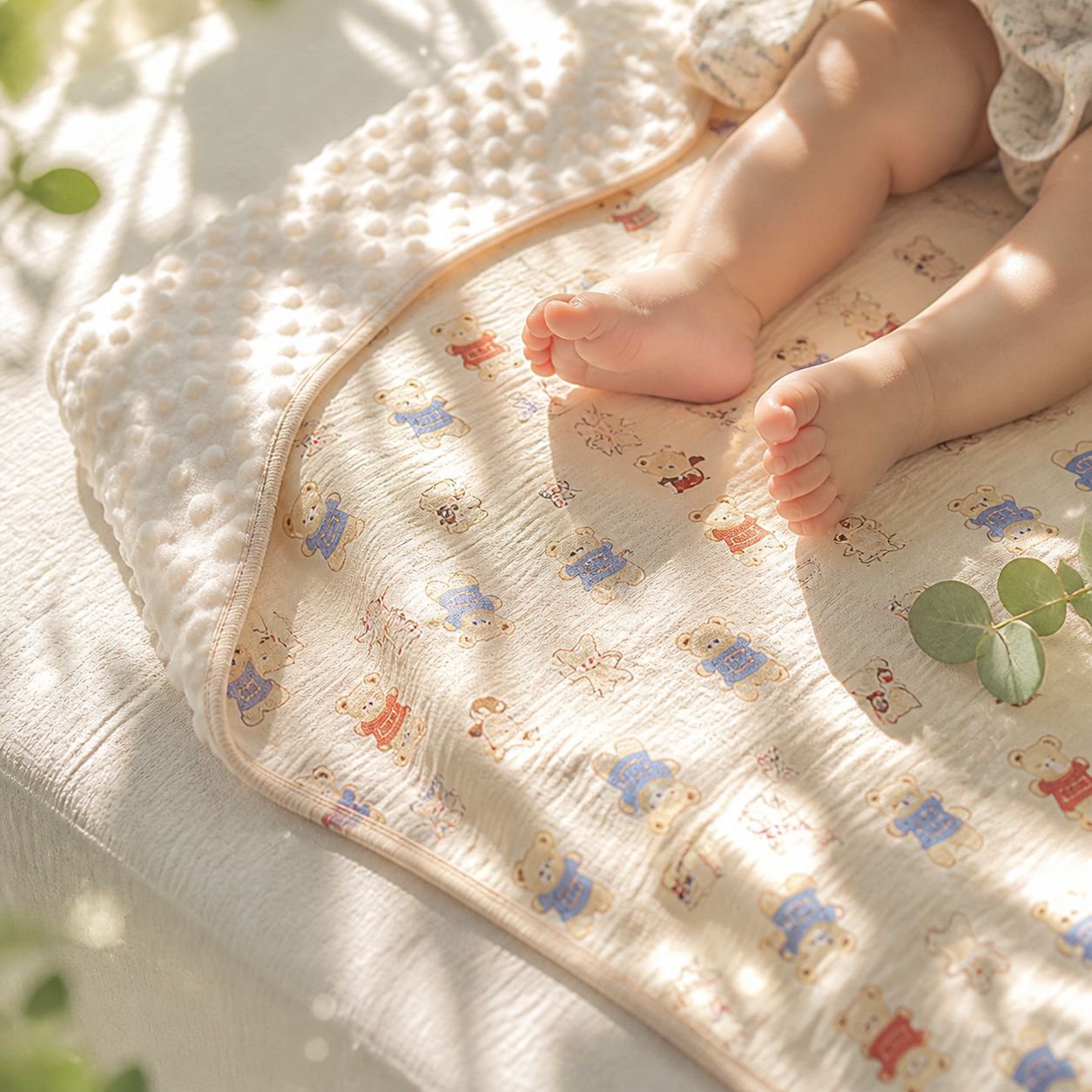 ブランケット、ベビーブランケット、オールシーズン、純綿ガーゼ掛け布団、エアコン掛け布団、春秋用薄手掛け布団、幼稚園用ブランケット、ブランケット