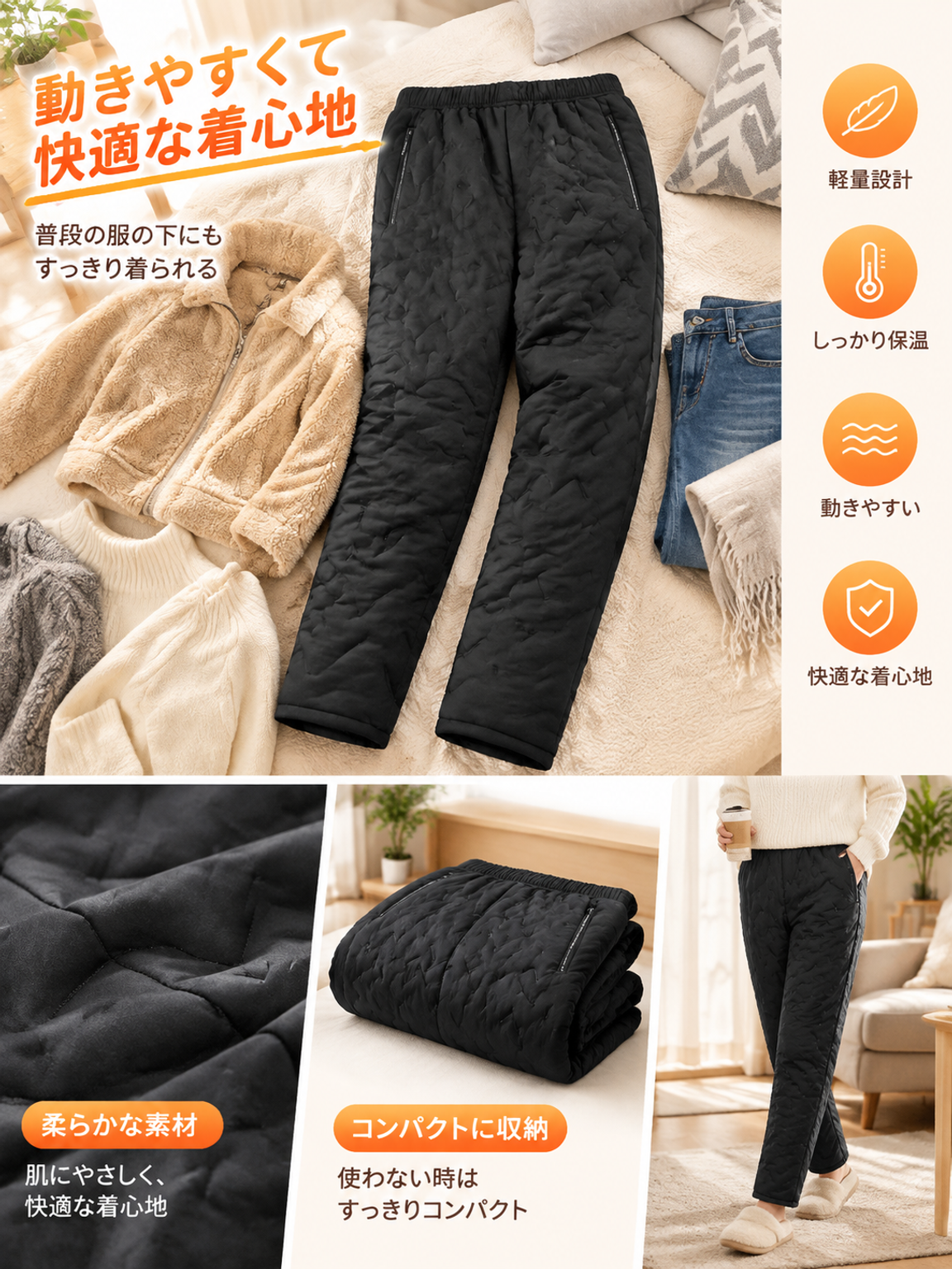 冬用ヒーター付きコットンパンツ、冬用ヒーター付き暖かいパンツ、スマート電気ヒーター温度制御ヒーター付きパンツ、ラムフリースヒーター付きパンツ