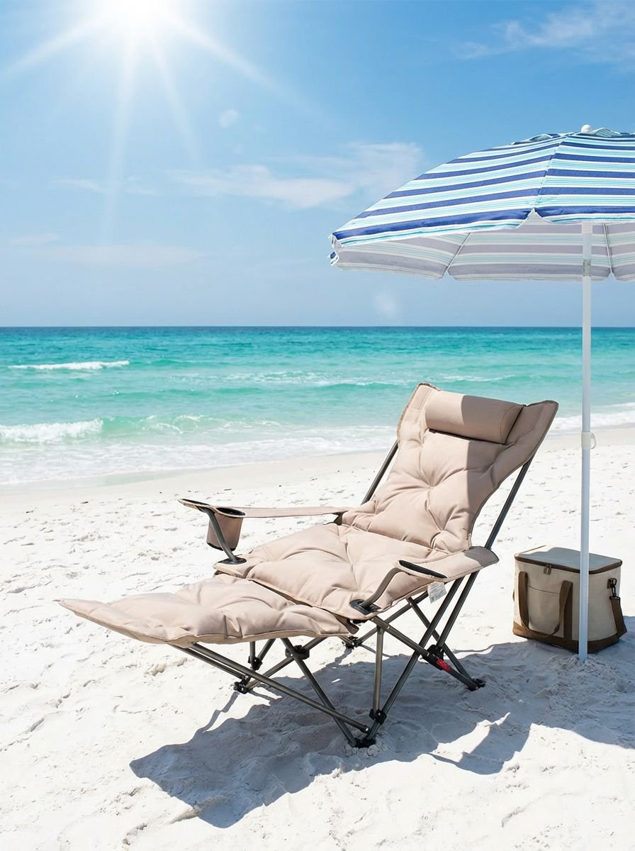 เก้าอี้แคมป์ปิ้งพกพาสะดวก