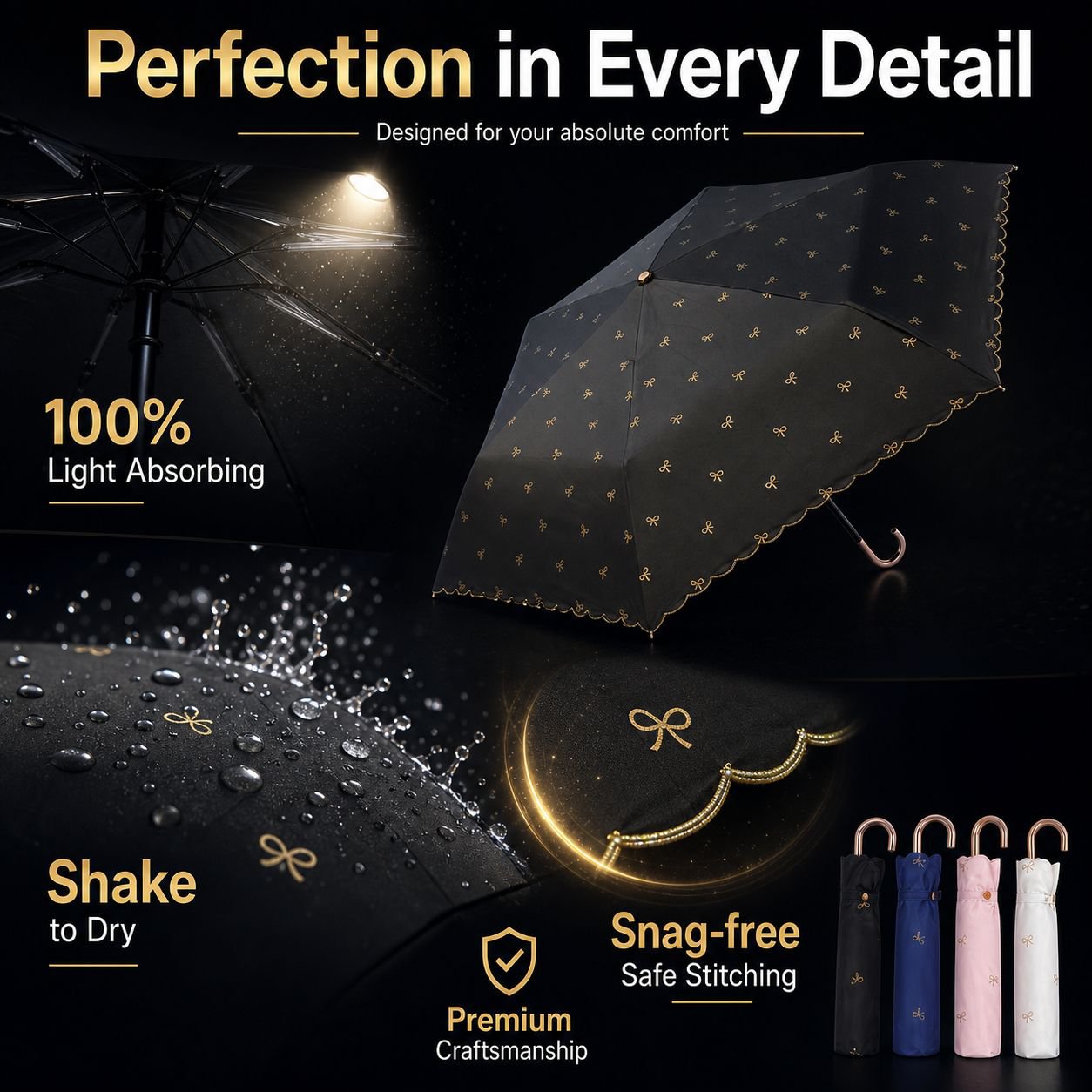 Portable Ultra-light Foldable Sun Umbrella