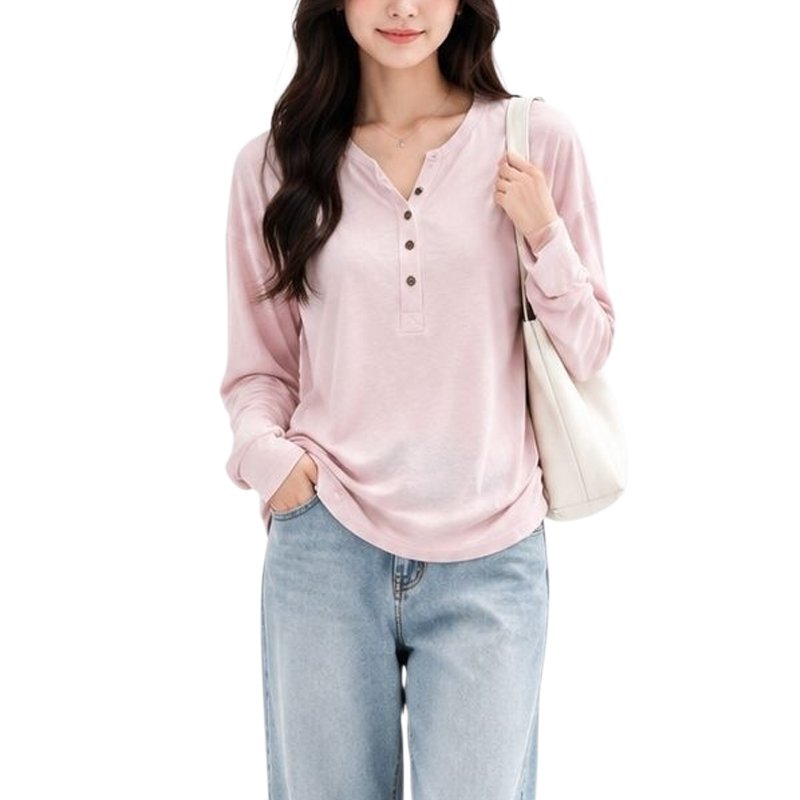 여성용 긴소매 티셔츠