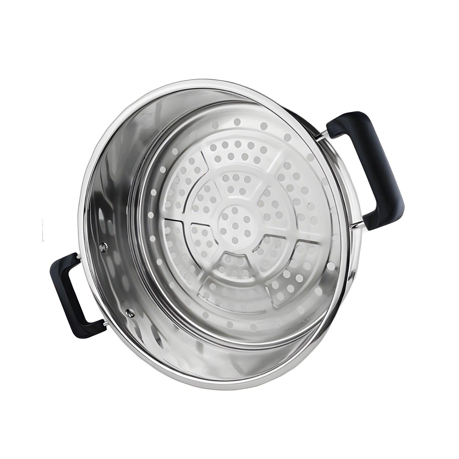 Dicker Edelstahl-Dampftopf