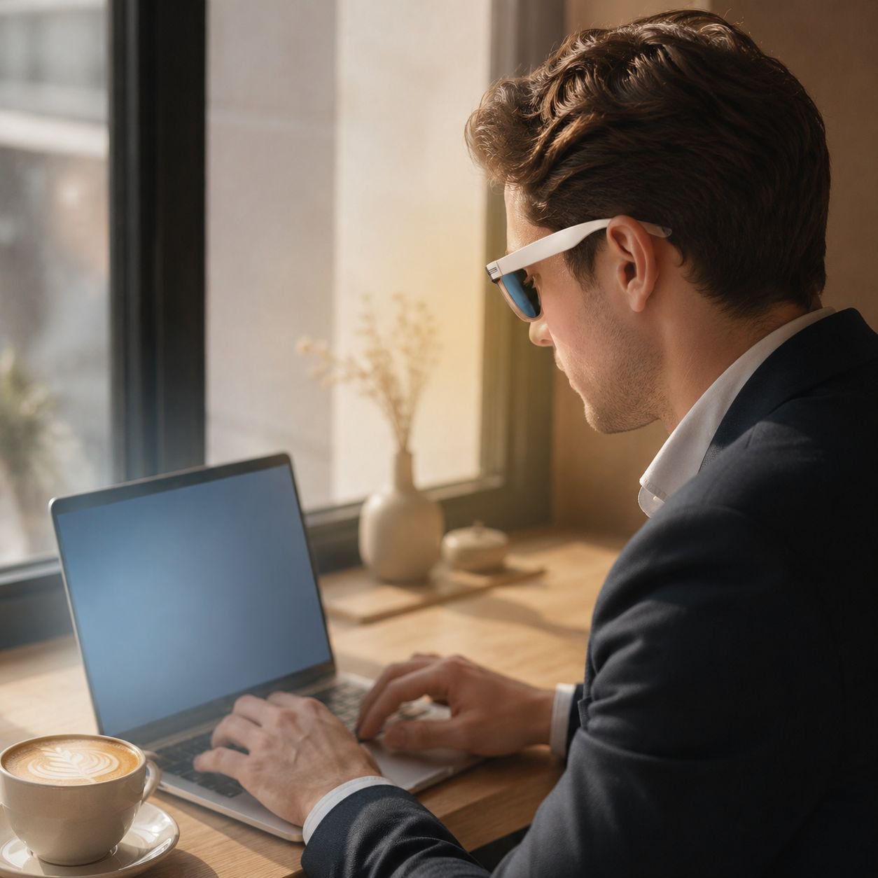 Leistungsstarke KI-Brille für Videoaufnahmen unterwegs