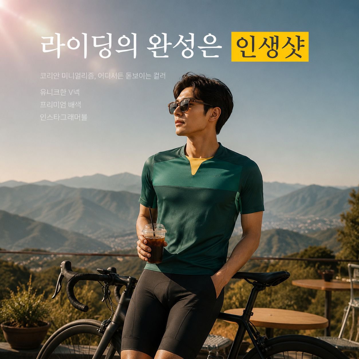 남성용 반팔 라이더 티셔츠