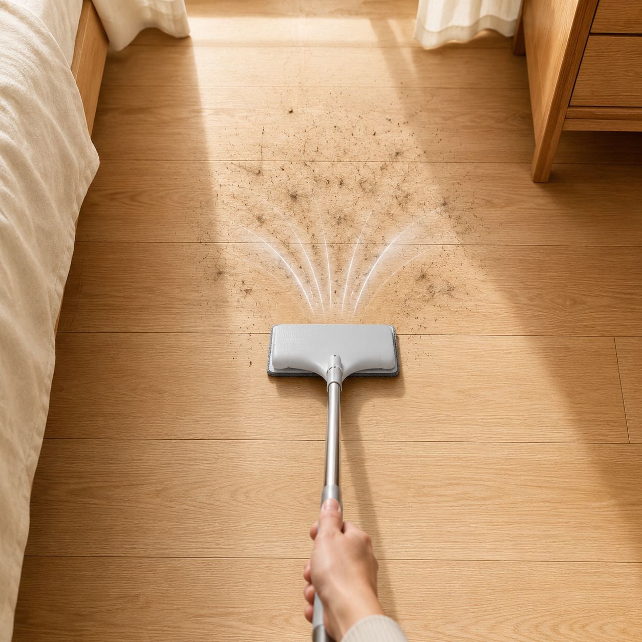 Ergonomischer Haushaltsmopp für einfache Anwendung