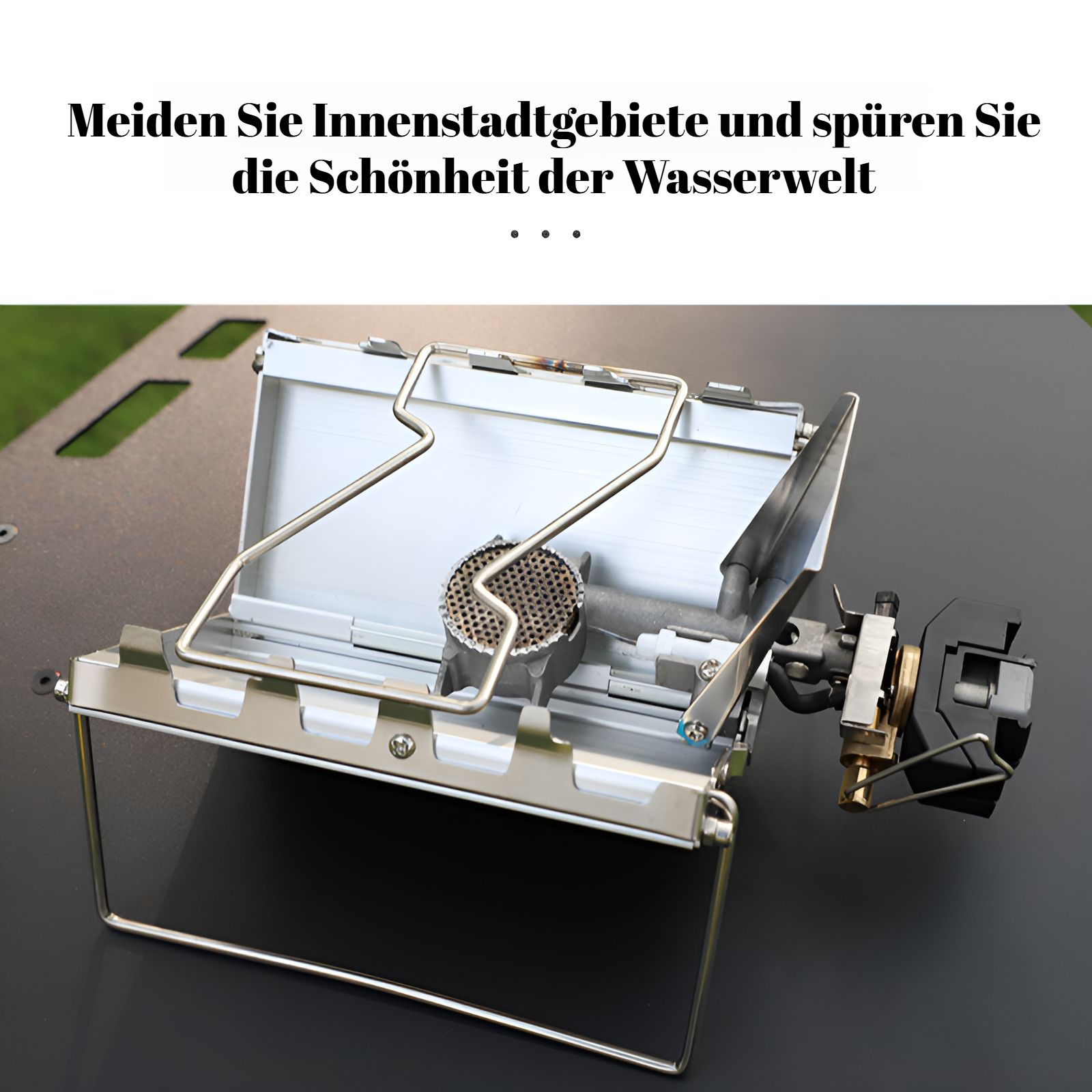 Kompakter faltbarer Campingkocher