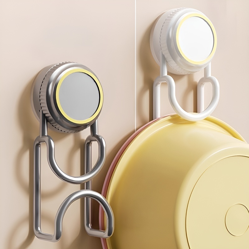 Punch-Free Wall-Mounted Bathroom Storage Shelf