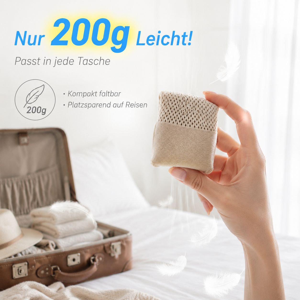 Vintage Freizeit-Hohlnetz-Strick-Schultertasche für Einkäufe