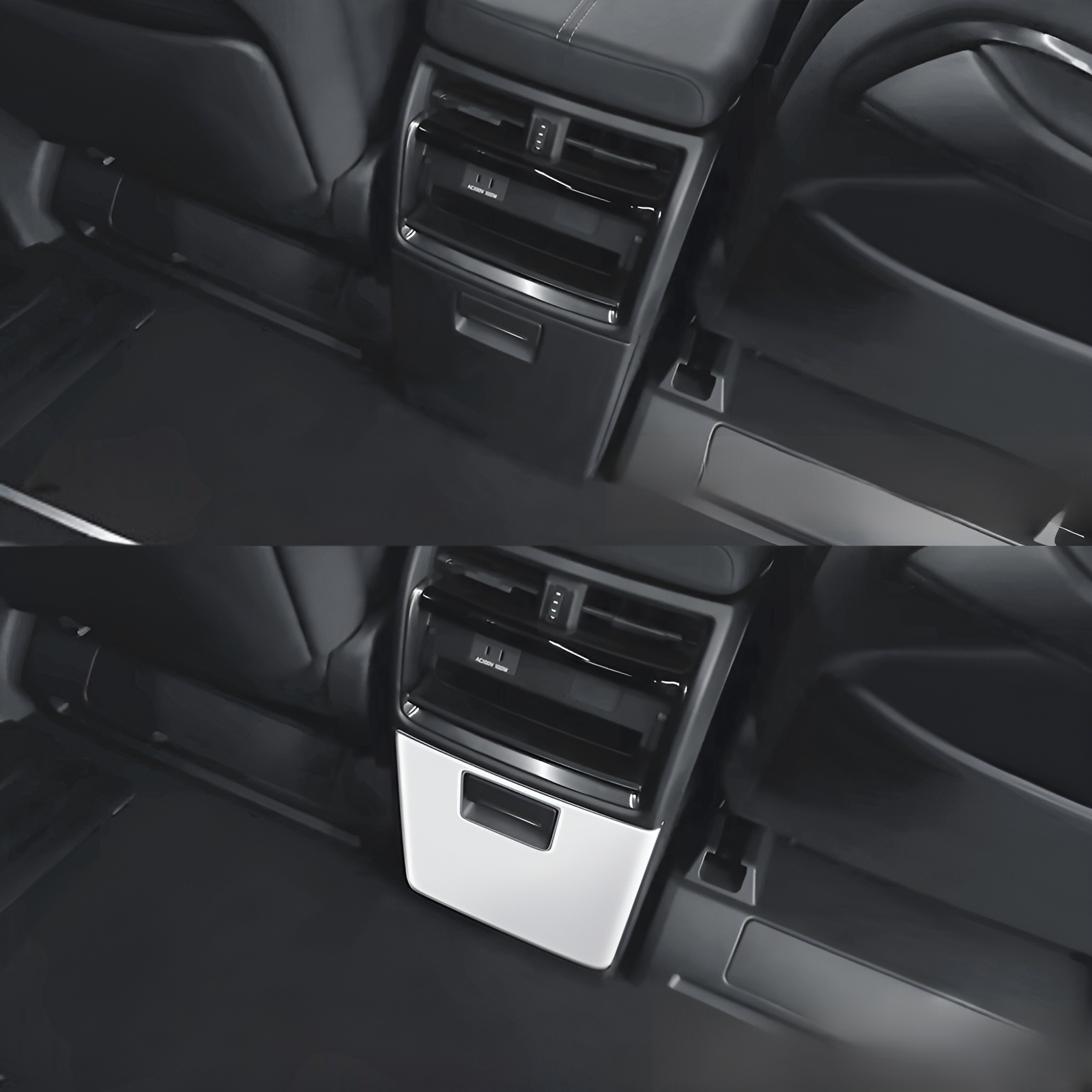 Anwendbar auf 23 Toyota ALPHARD/VELLFIRE 40 Serie Heck-Anti-Kick-Kleinteil-Autoinnenraum