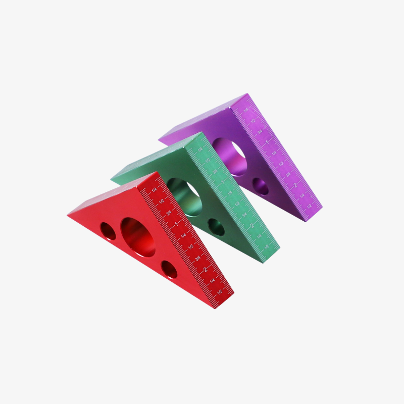 高さ測定可能な三角定規のディテール