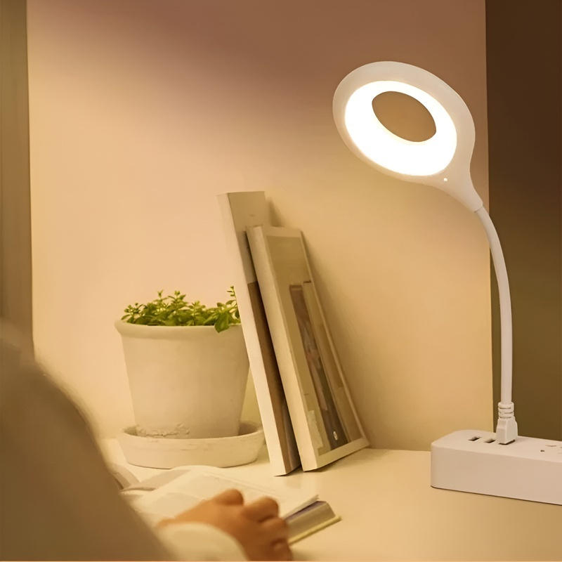 Smart voice-activated portable night light