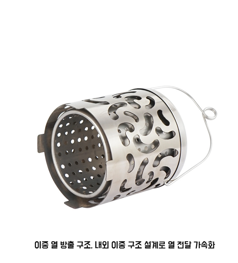 커버가 적용된 다기능 히터 클로즈업
