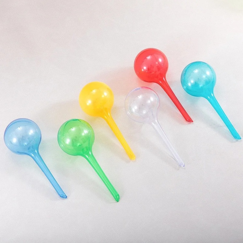 室内観葉植物用自動給水ガラスボール