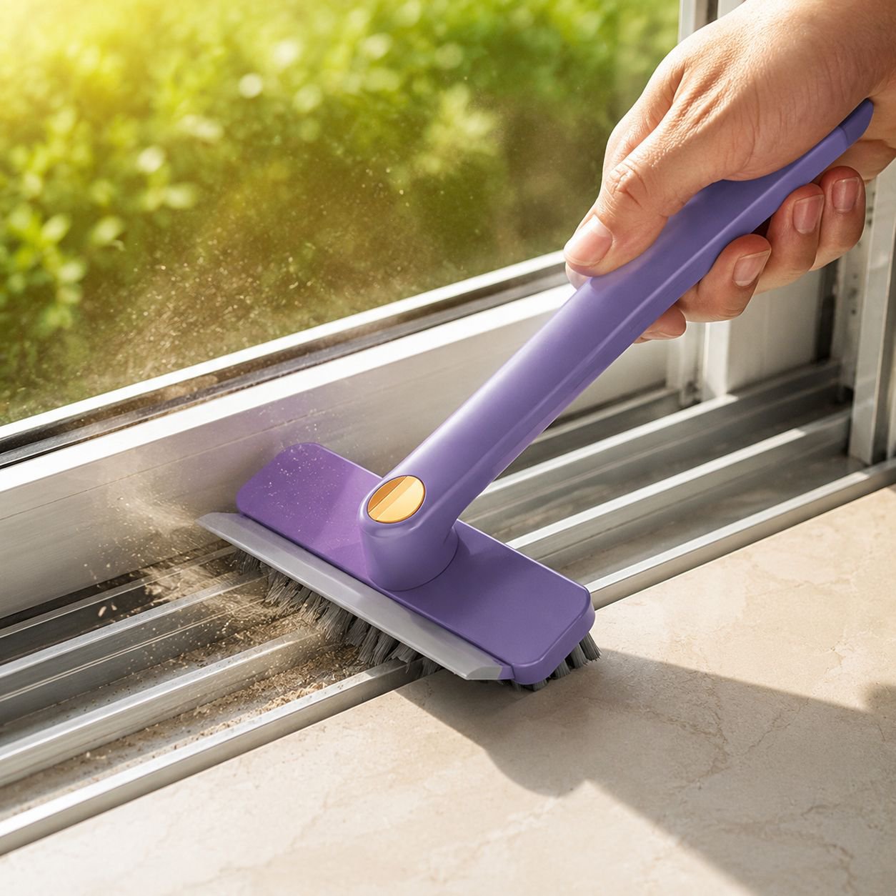 Multifunctional Bathroom Gap Cleaning Brush