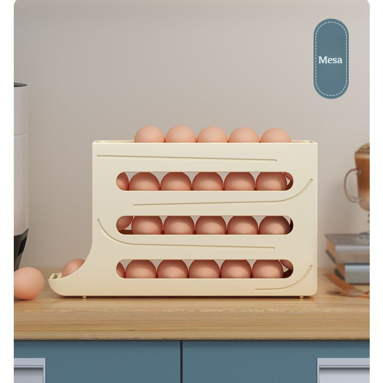 Rolling Refrigerator Egg Organiser