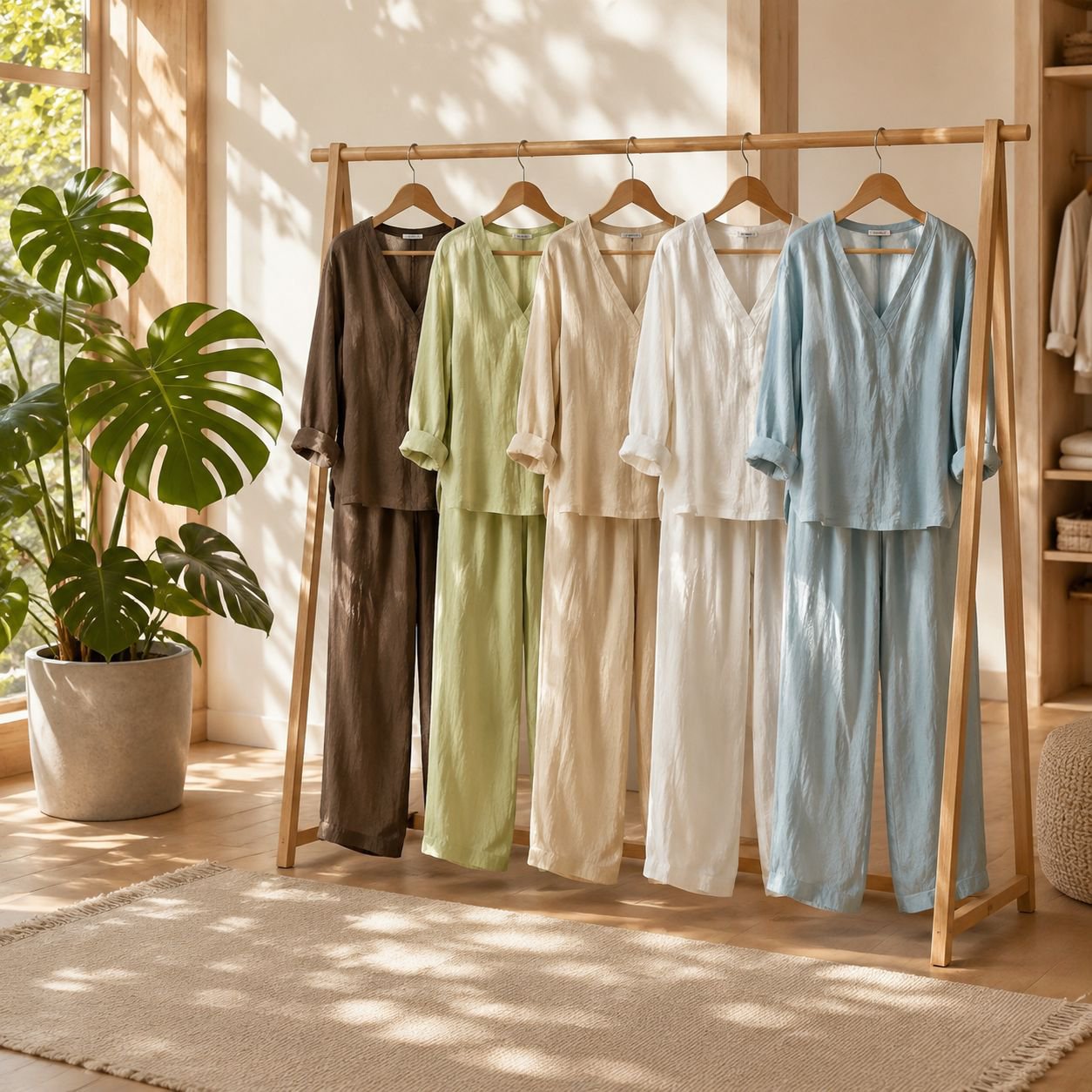 軽やかで快適な春夏レディースコーデ
