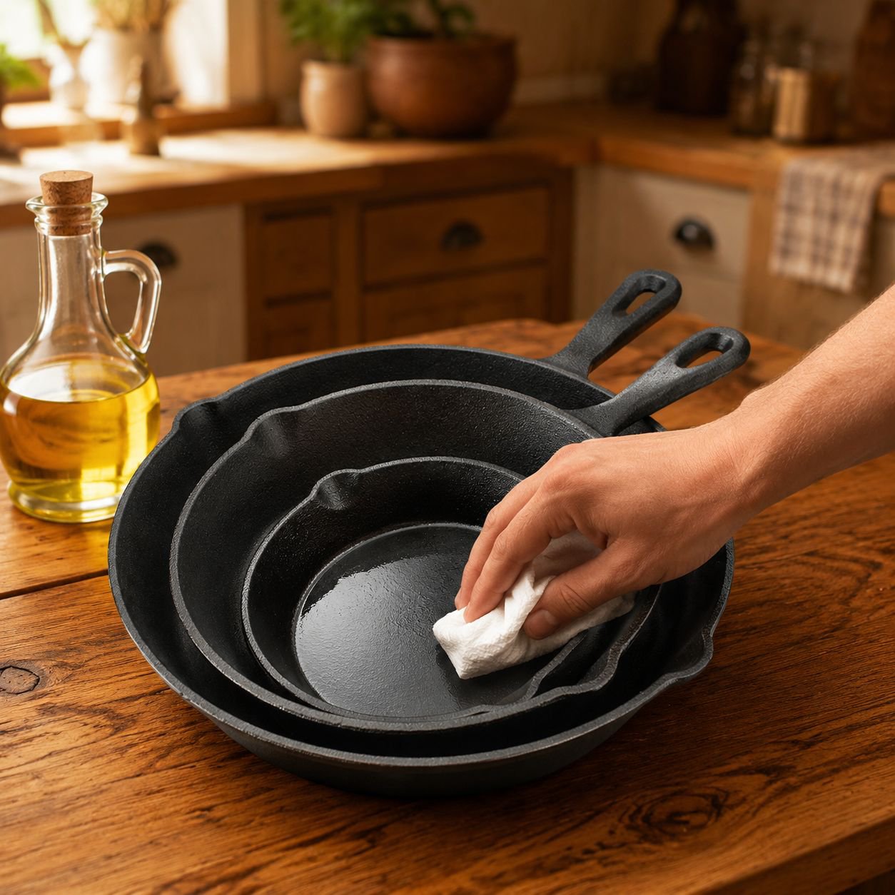 Versatile mini frying pan for kitchen use