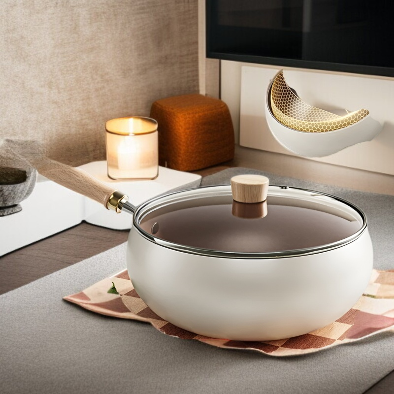 티타늄 크리스털 작은 철냄비 주방용