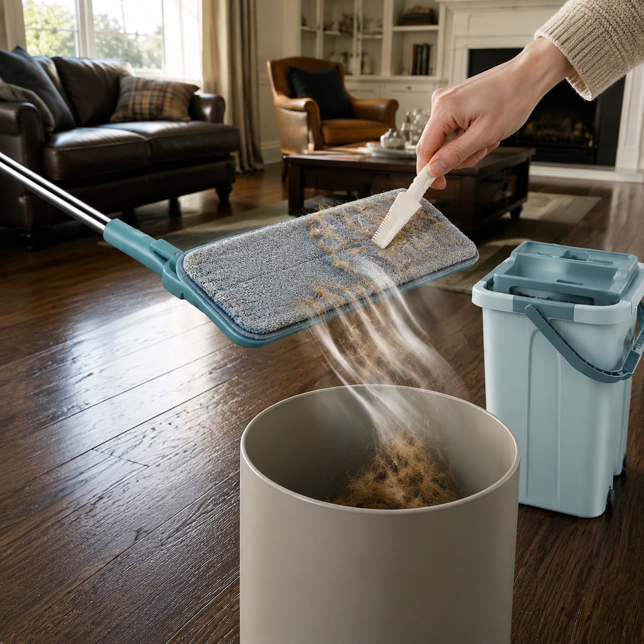 Compact Mop Bucket for Small Spaces