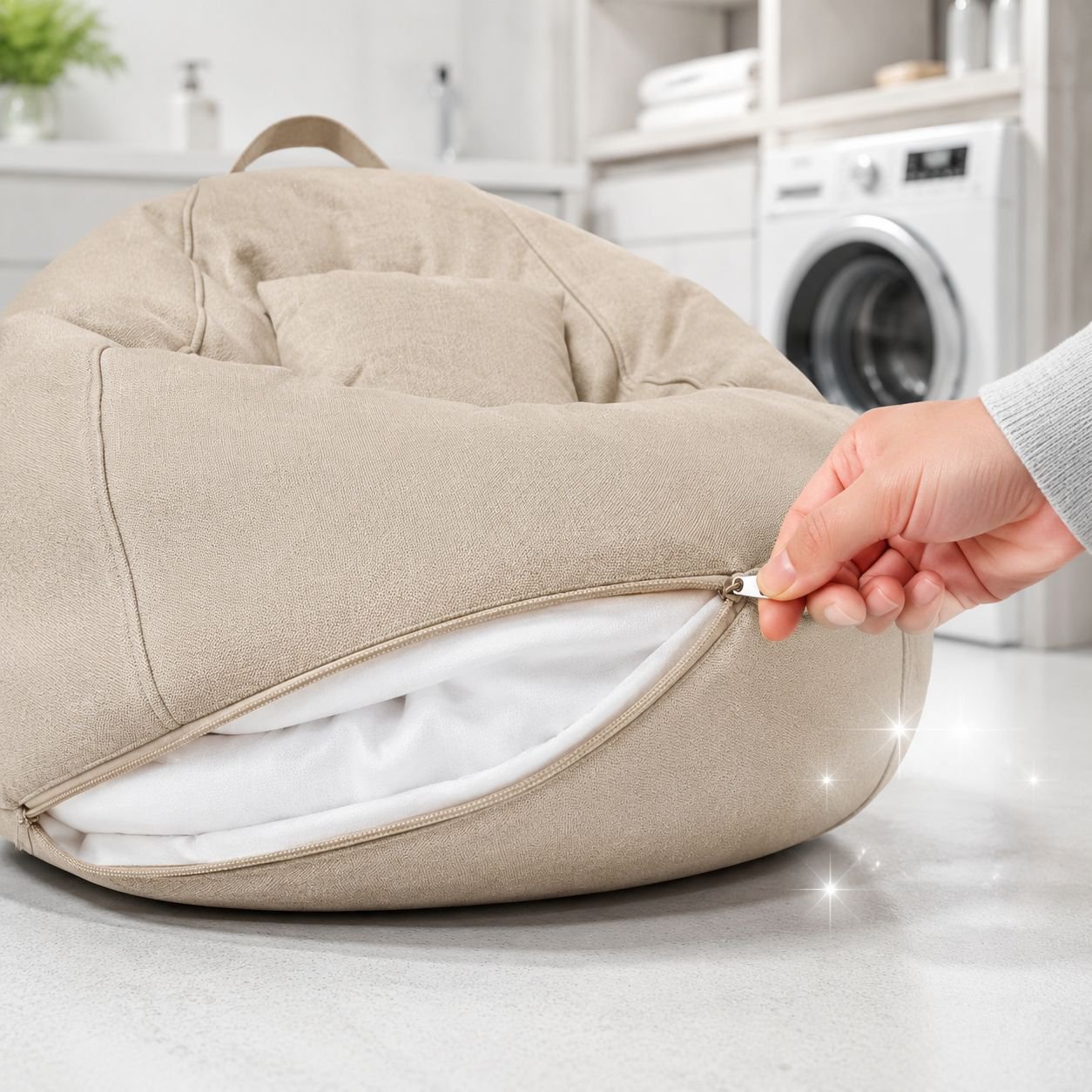 Soft and cozy recliner for small spaces
