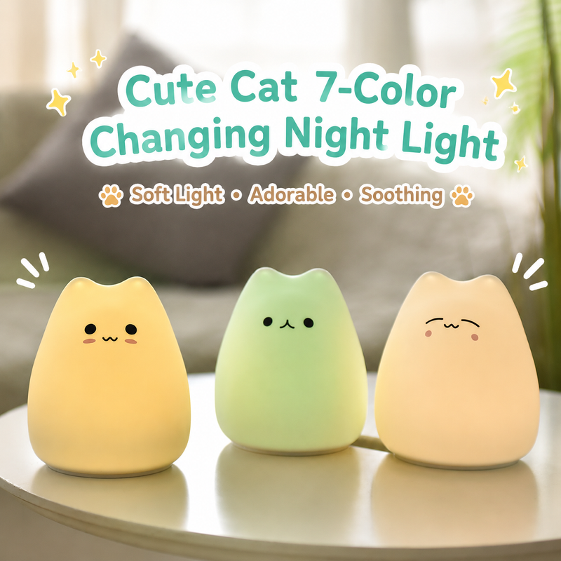 JMY Cartoon Shaped Silicone Slap Lamp Children's Bedside Bedroom High-End Night Light LED Table Lamp