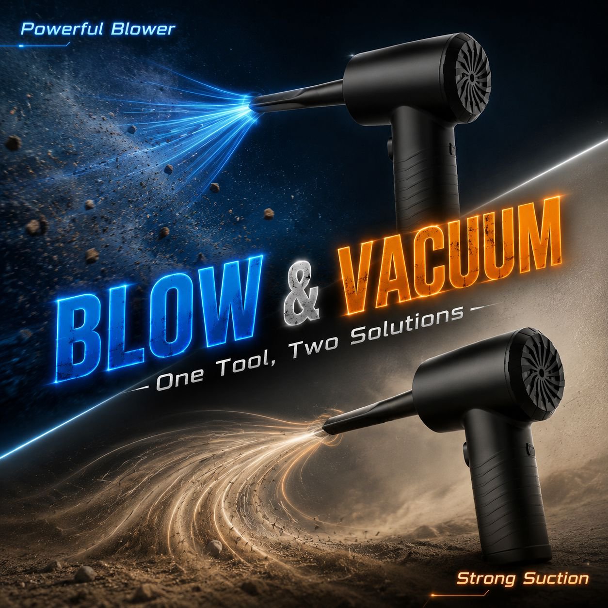 Multifunctional Wireless Air Gun for Camping and Vehicle 51000 68W