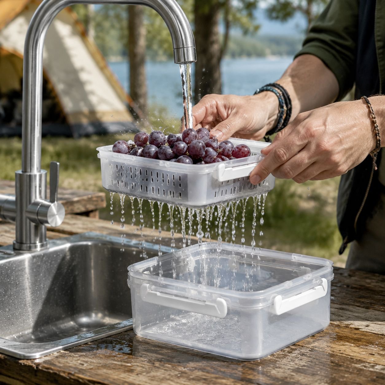 Tragbare Outdoor-Kühlbox, ein Muss für Frühlingsausflüge