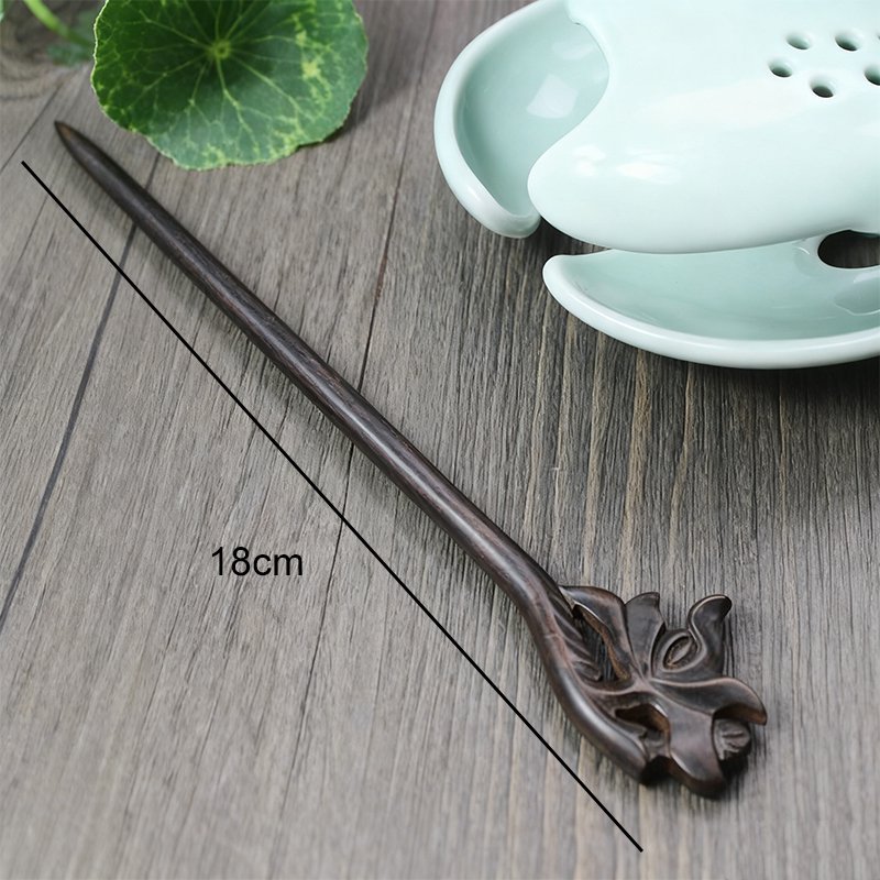 簪を使った和装ヘアアレンジ例