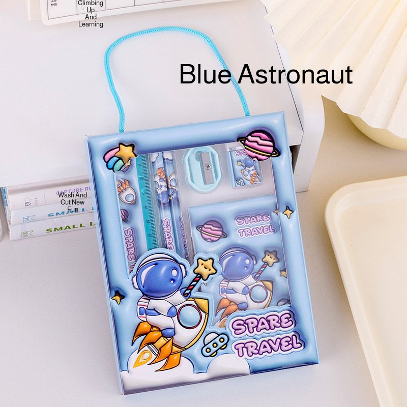 Learning supplies Stationery Stationery One set for all Pencil Handheld Gift Cute Cartoon Stationery