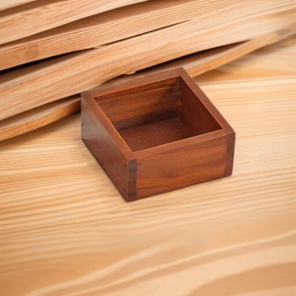 木質九宮格ドライフルーツ収納ボックス