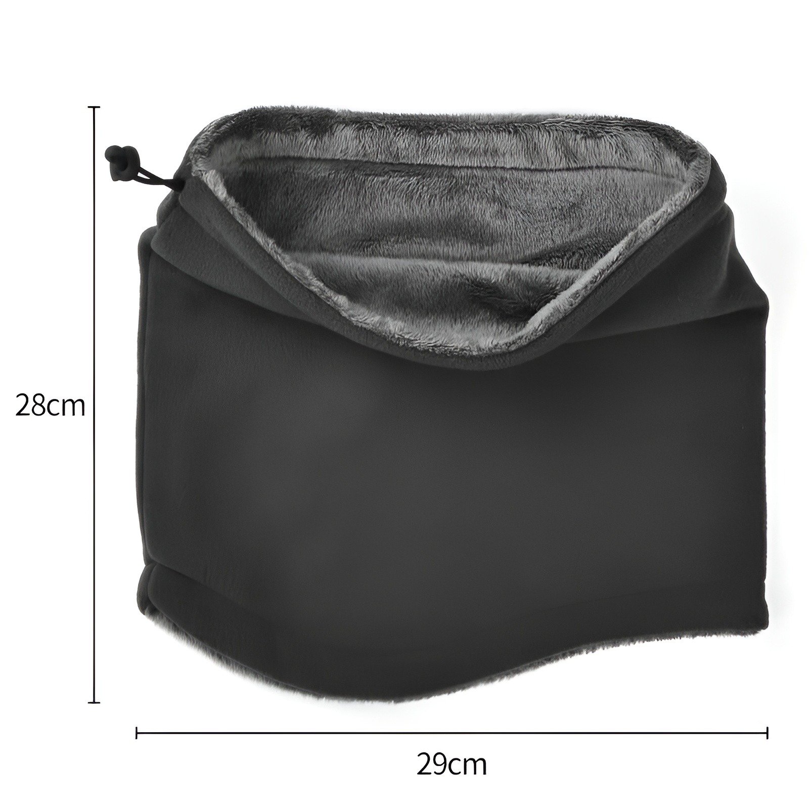  冬季アウトドア用厚手フリースネックウォーマー帽子・マスク