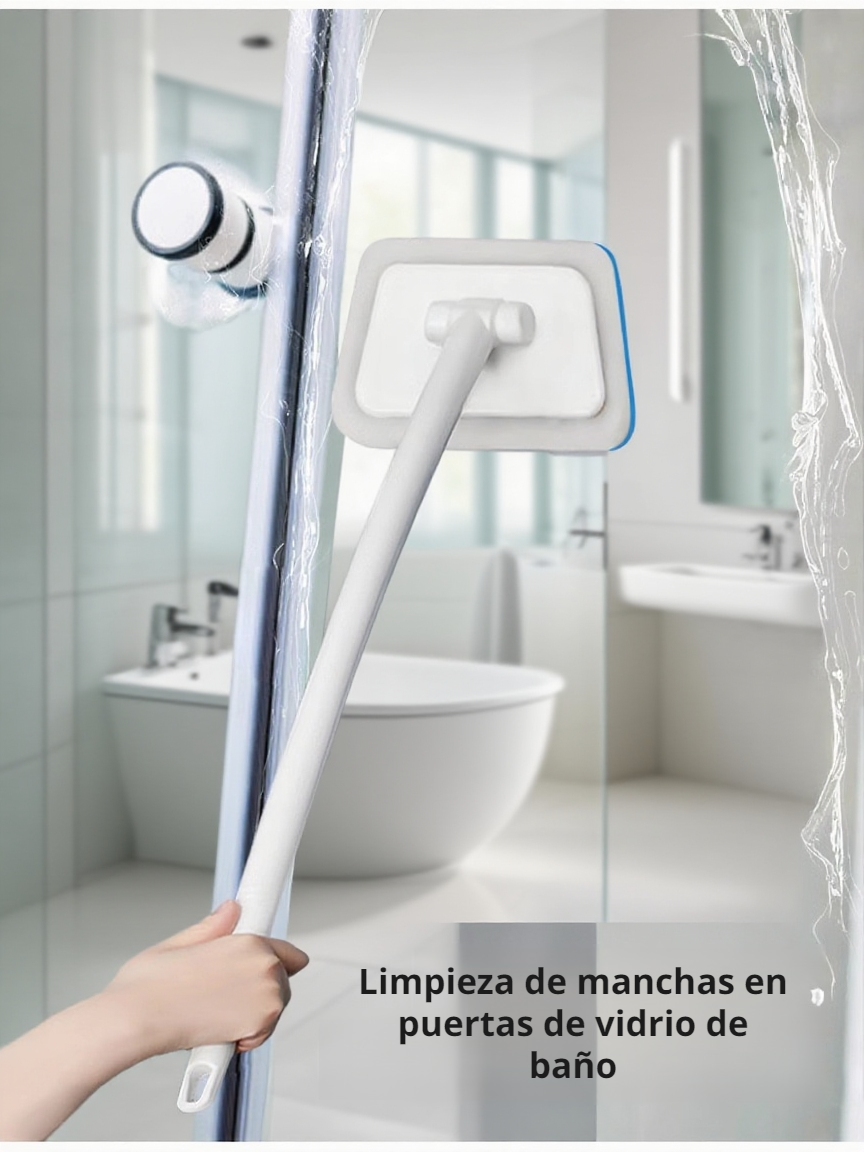 Cepillo de limpieza multifuncional con cabezal de esponja de alta tecnología