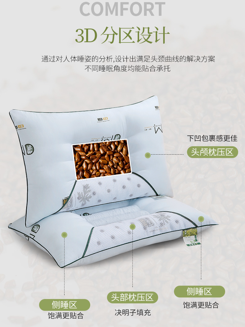 Cassia Seed and Mugwort Pillow