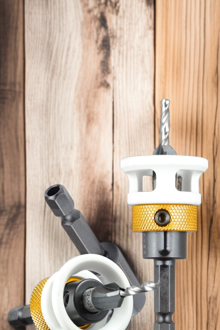 Foret conique JMY à tête en alliage pour bois