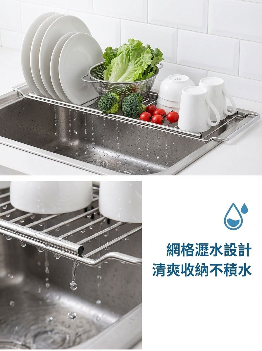 蔬果收納架層架設計細節特寫