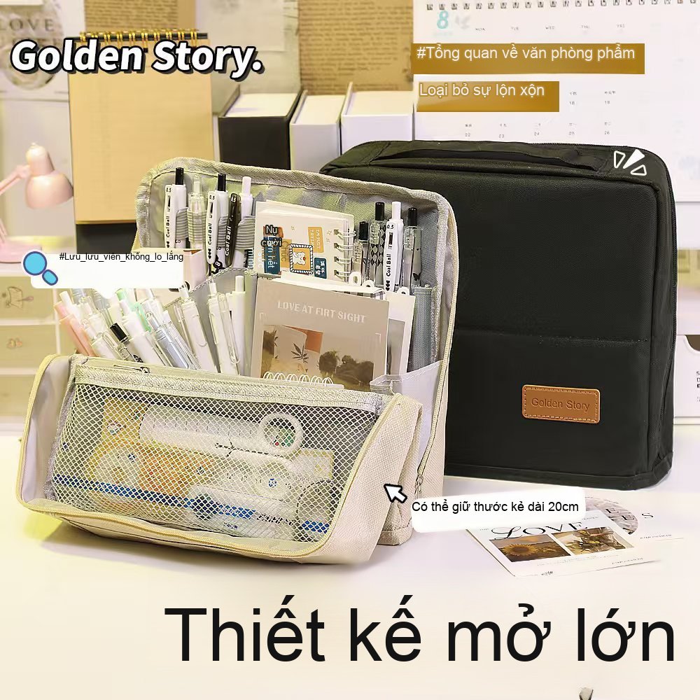 Hộp đựng bút chì và túi đựng đồ không thể thiếu khi bắt đầu năm học mới