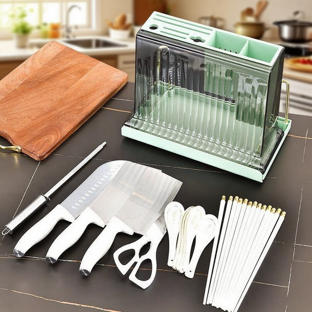다기능 젓가락 칼 수납대