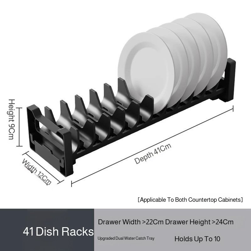 Kitchen drawer divider cabinet dish storage rack bowl and chopsticks plate storage box cutlery dish 