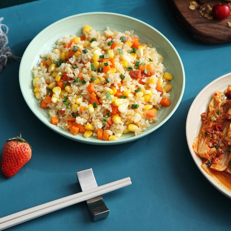小麥秸稈盤子