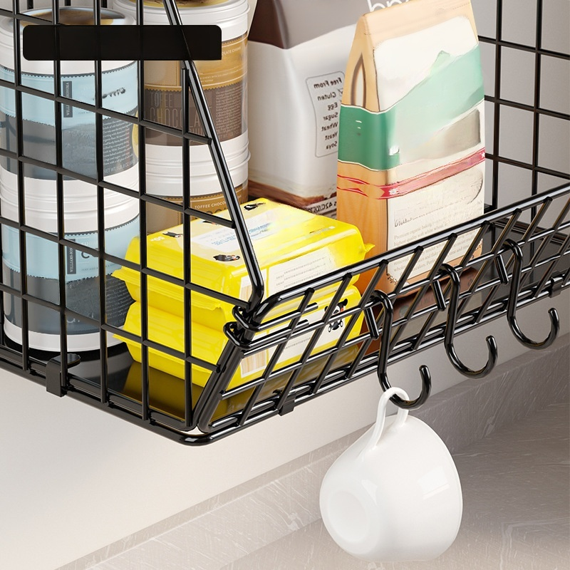 야채와 과일을 수납한 선반 이미지