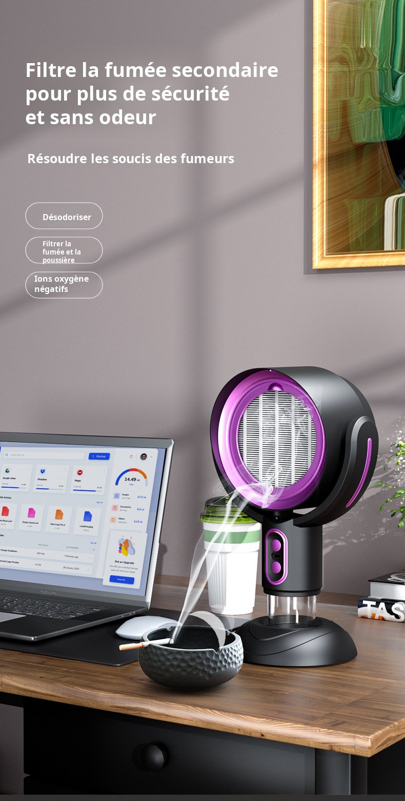 Hotte efficace pour fumée de cuisson et barbecue
