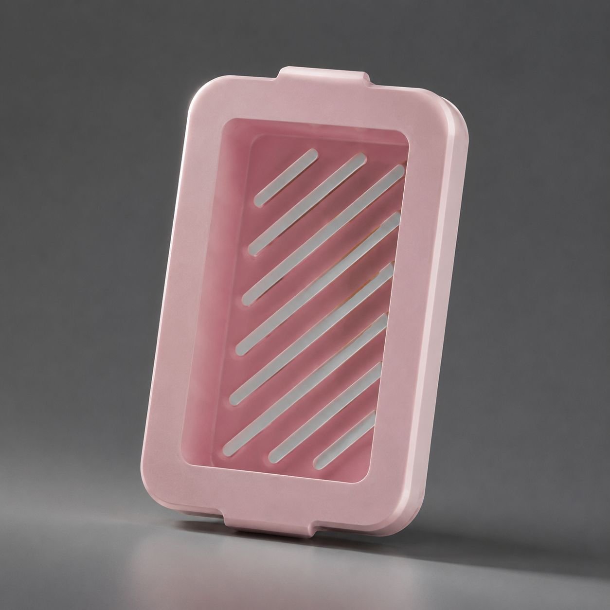 Bathroom organizer soap holder with mesh material