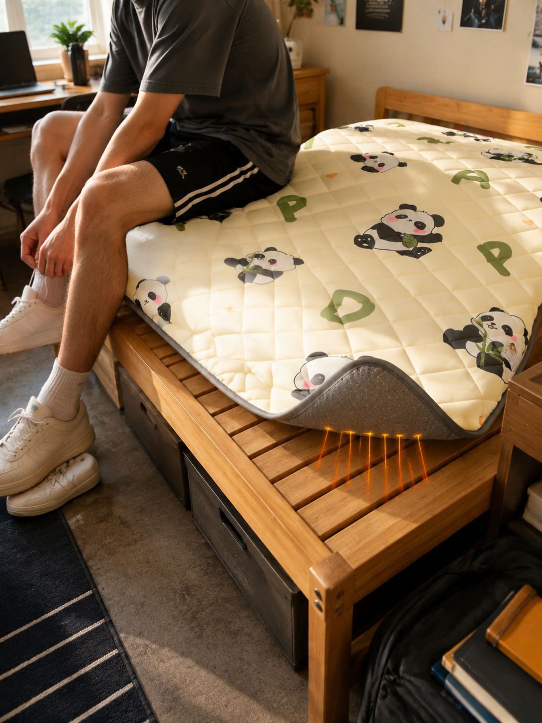 Matratzenauflage Studentenwohnheim Etagenbett Einzelbett Matratze Dicke faltbare Tatami-Matte