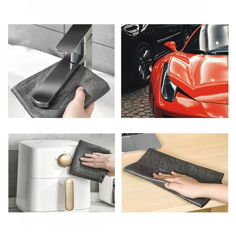 Saugfähiges Reinigungstuch für glatte Oberflächen