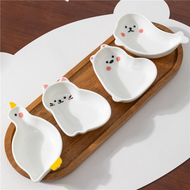 Creative Animal Small Ceramic Snack Plate