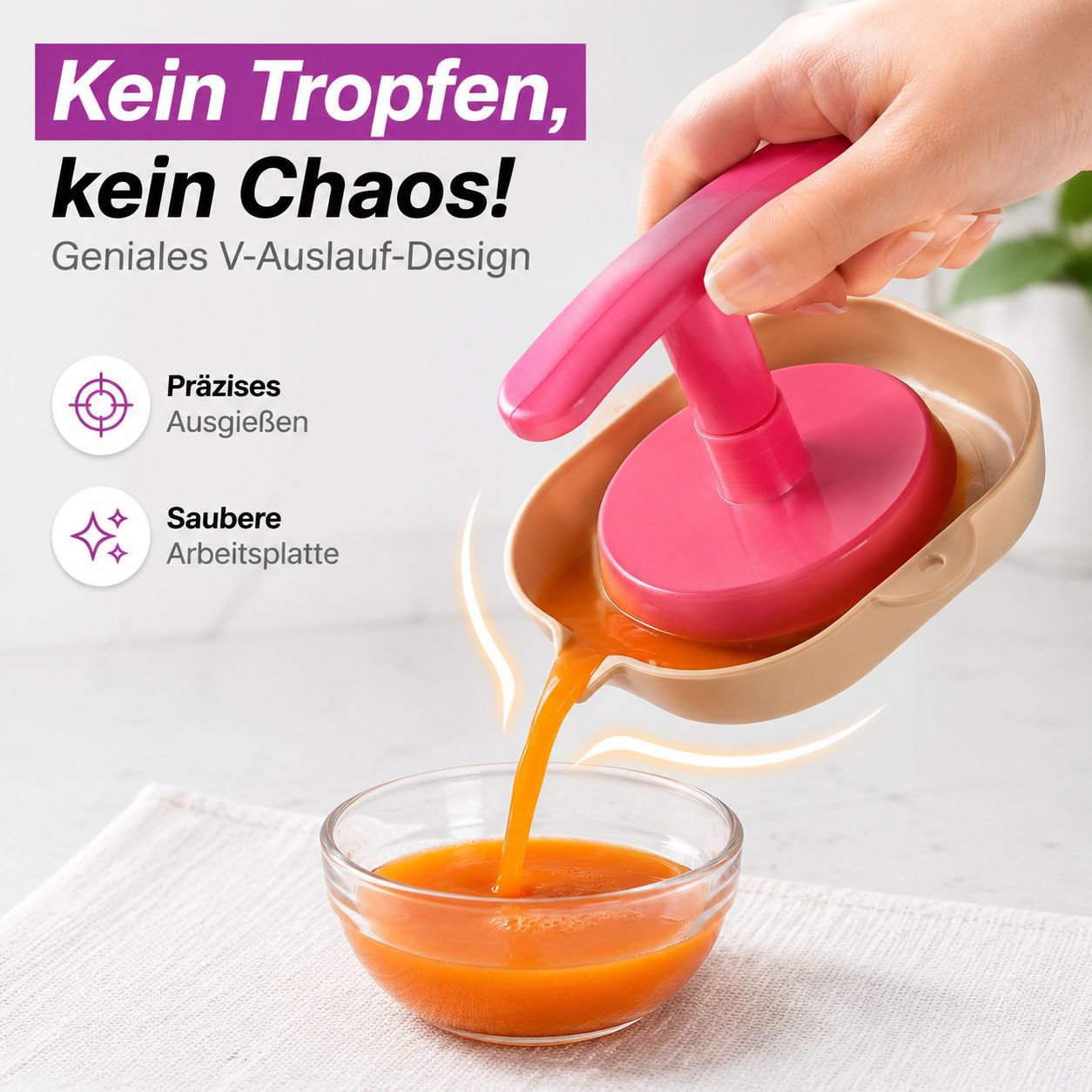 Ingwer-Knoblauch-Gemüseschneider